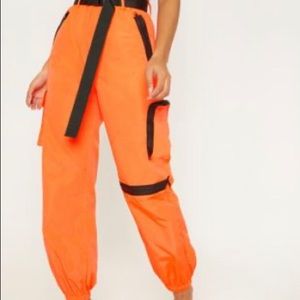 Neon Orange Jogger